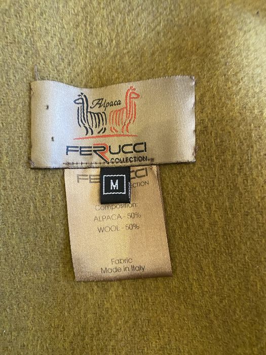 Пальто из альпаки