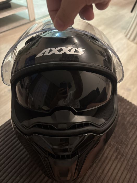 Каска AXXIS PANTHER sv solid a1 black