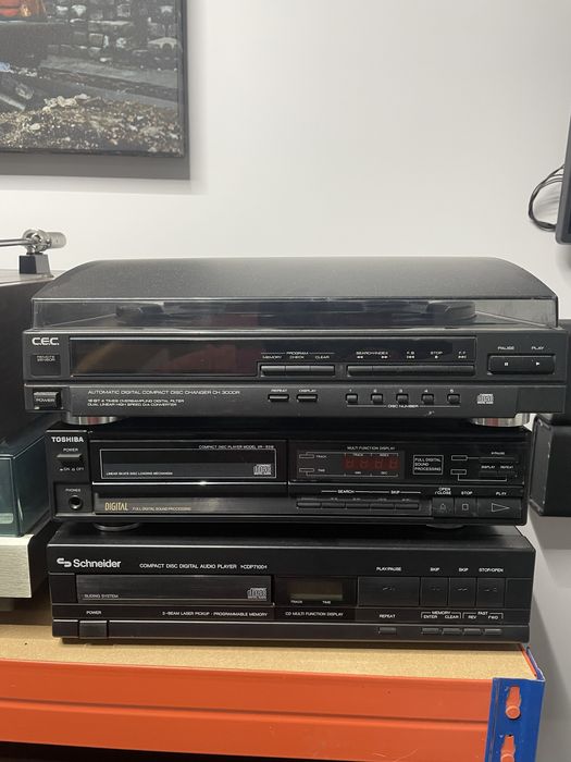 Cd player yamaha philips uher cec schneider fischer nikko universum