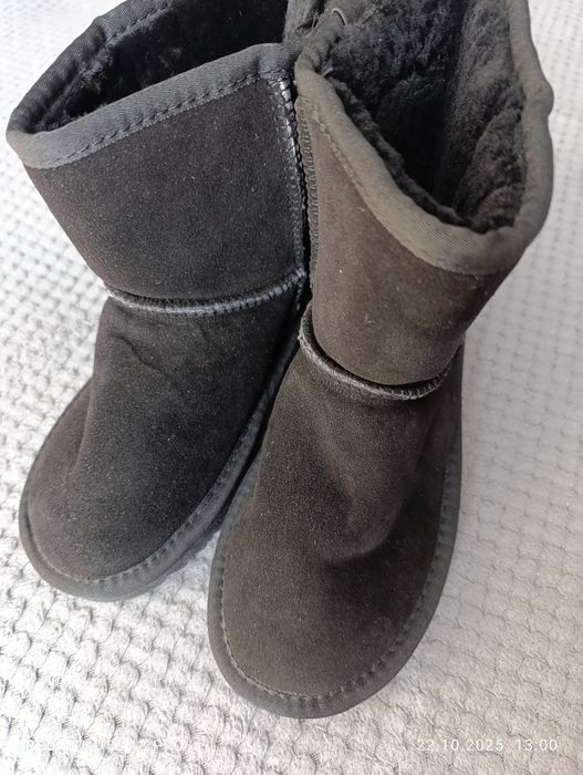 Детские зимние натуральные угги