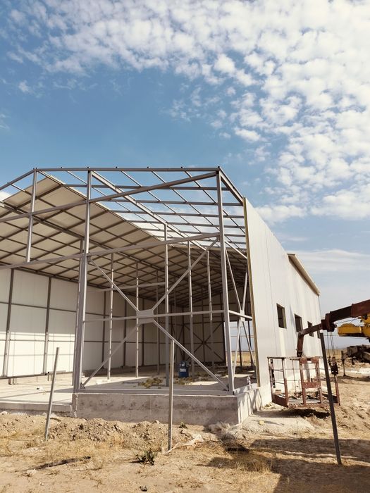 Монтаж сендвич понели под ключ