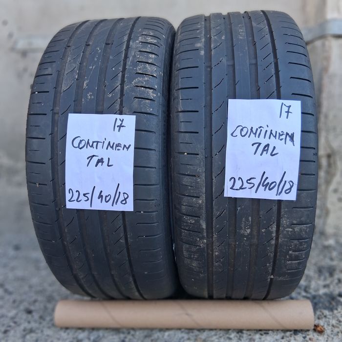 2×225/40/18VARA.CONTINENTAL.Stare excelenta.