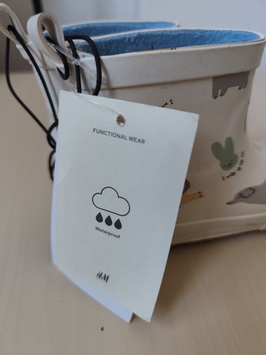 Нови детски гумени боти H&M, размер 22