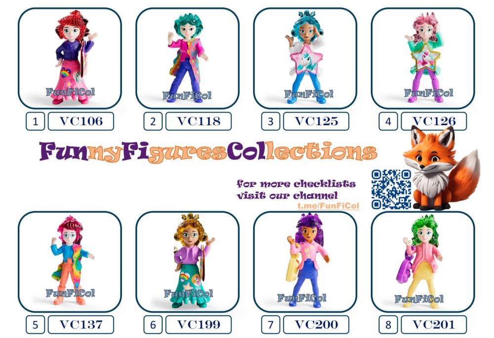 Киндер фигурки для девочек