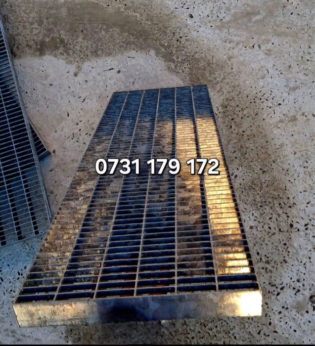 Trepte zincate platforme