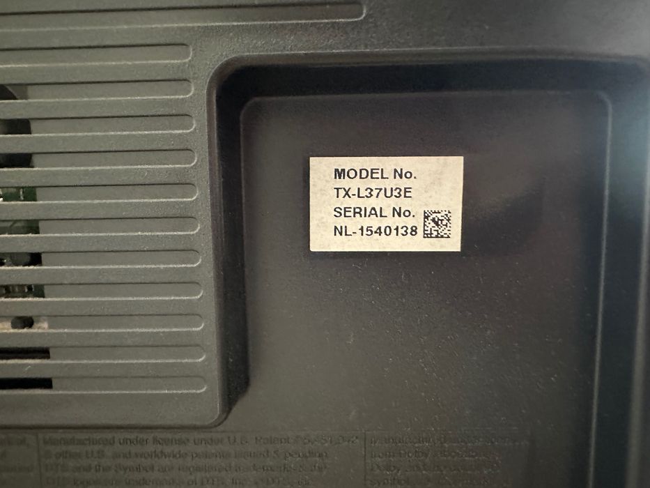 Телевизор Panasonic TX-L37U3E