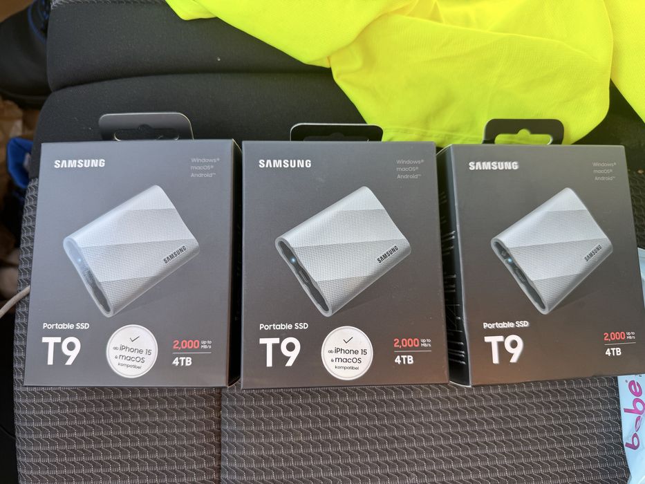 Hard extern Samsung T9 4T 2GBPS