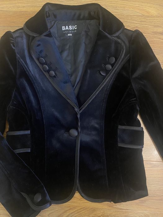 Шикарный велюровый жакет (с)