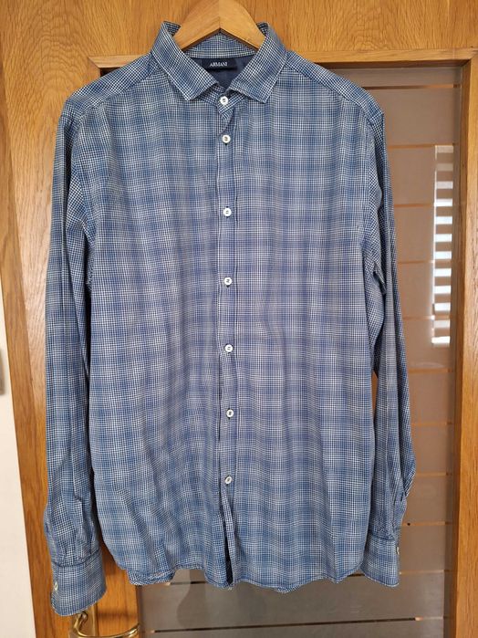 Мъжки ризи Armani jeans, размер XXL  и 3XL. Идеален вид!