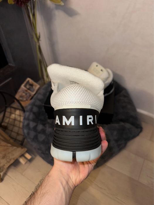 Amiri MA-1 White Black / Alb Negru