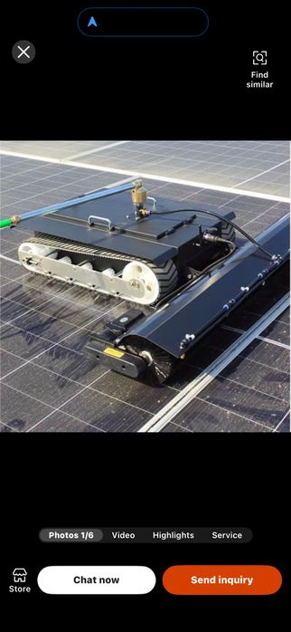 Servicii de curatare panouri fotovoltaice