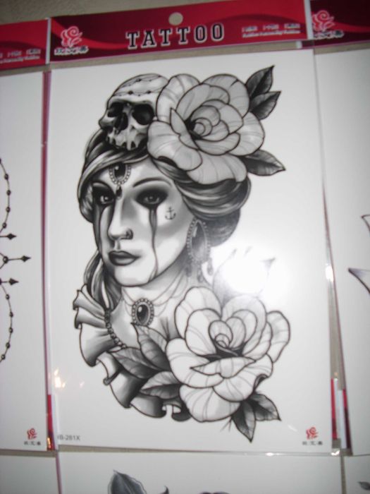 Временни татуировки - водоустойчиви. Промо цена