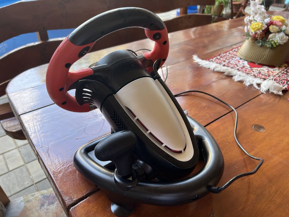 Vand volan gaming acme rs racing wheel 180grade cu pedale