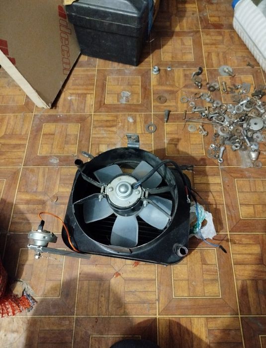 Подаю отопитель печки