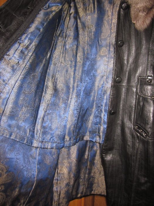 Продам дубленку кожанную