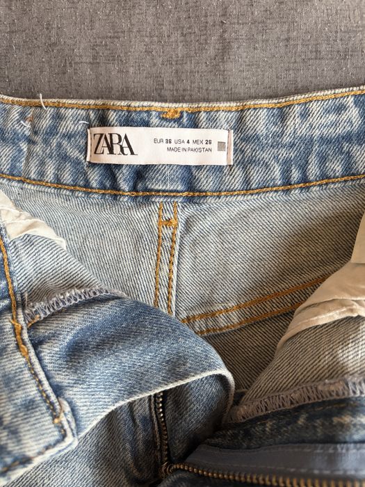 Къси дънкови панталони Zara