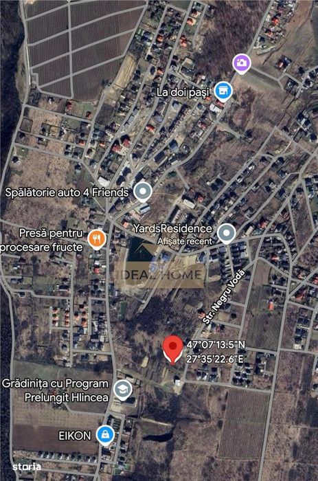 Hlincea - Teren intravilan 500 mp