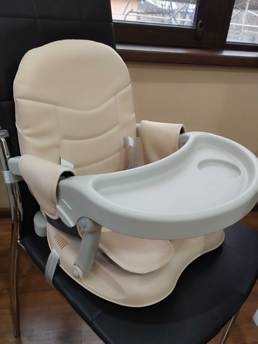 Повдигащо и сгъващо се столче за хранене Kikkaboo Pappo, Beige