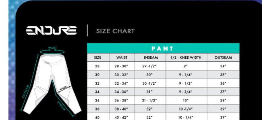 Pantaloni Enduro Seven Endure Avid