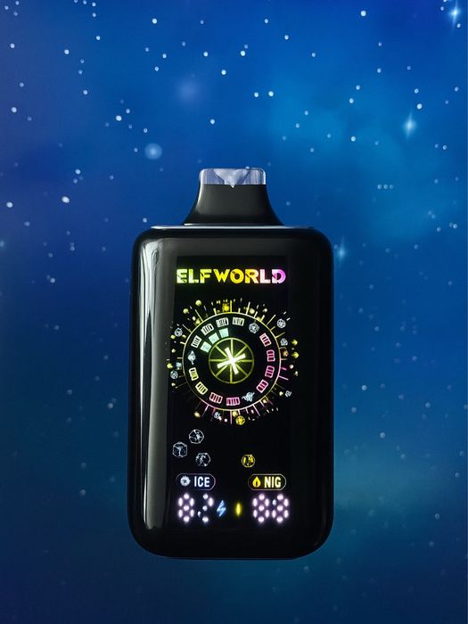 Vape Elfworld 45k Puffs | Nivel reglabil pentru nic si ice | 3 trepte