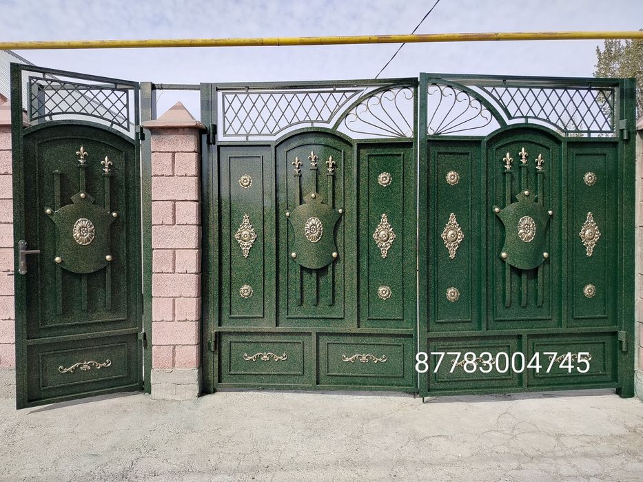 Покраска ворот!!!