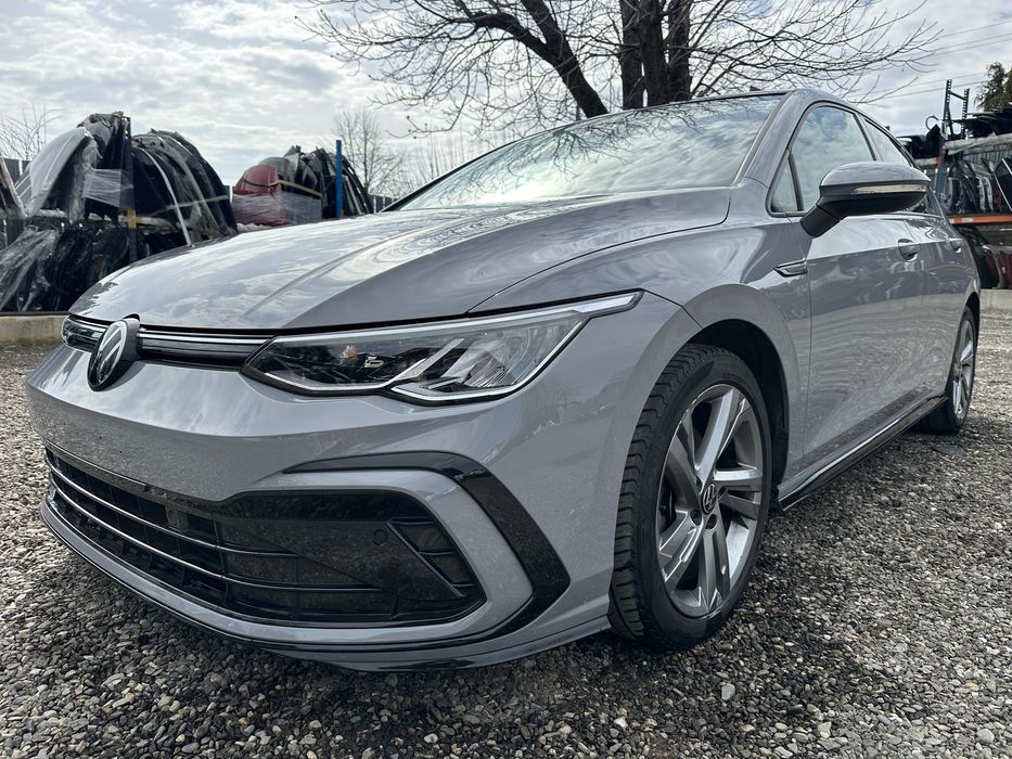 Fata completa VW Golf 8 R Line, Bara / Faruri / Aripi / Capota / Trage