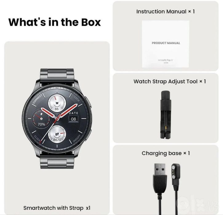 Amazfit pop 3R Soat