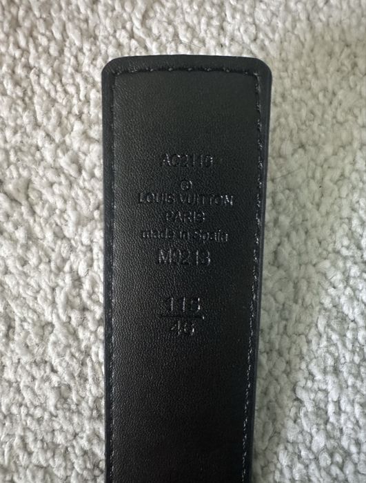 Louis Vuitton черен колан