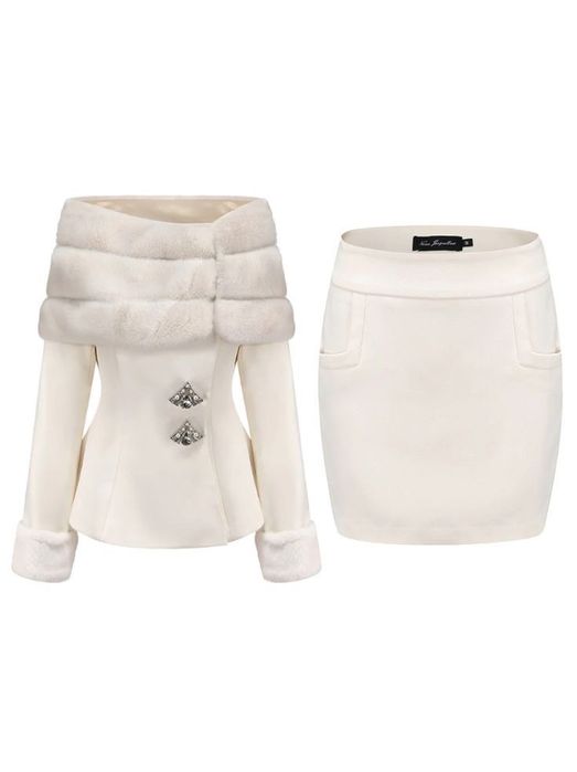 Елегантен сет Elara Fur