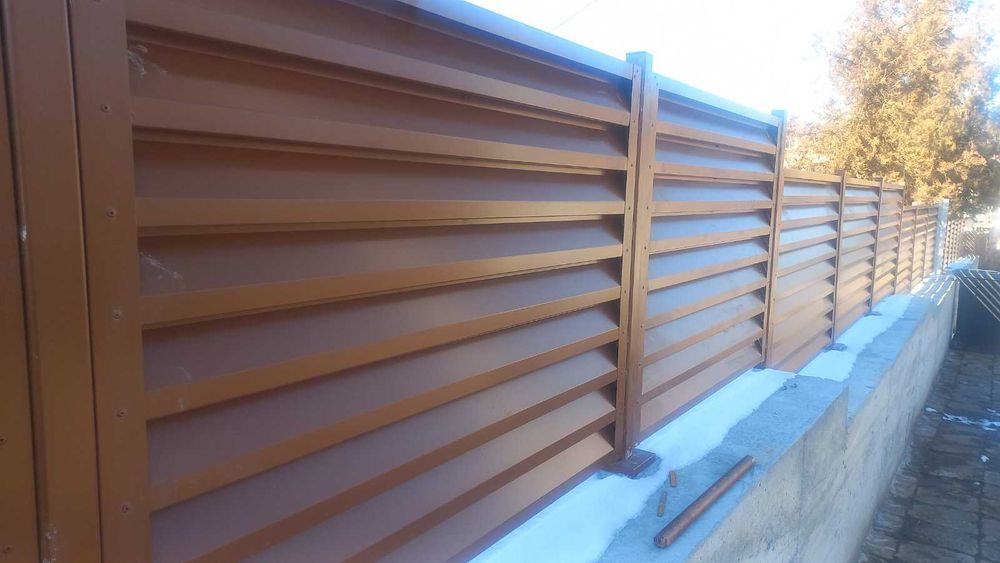 Оградни двулицеви пана тип щора