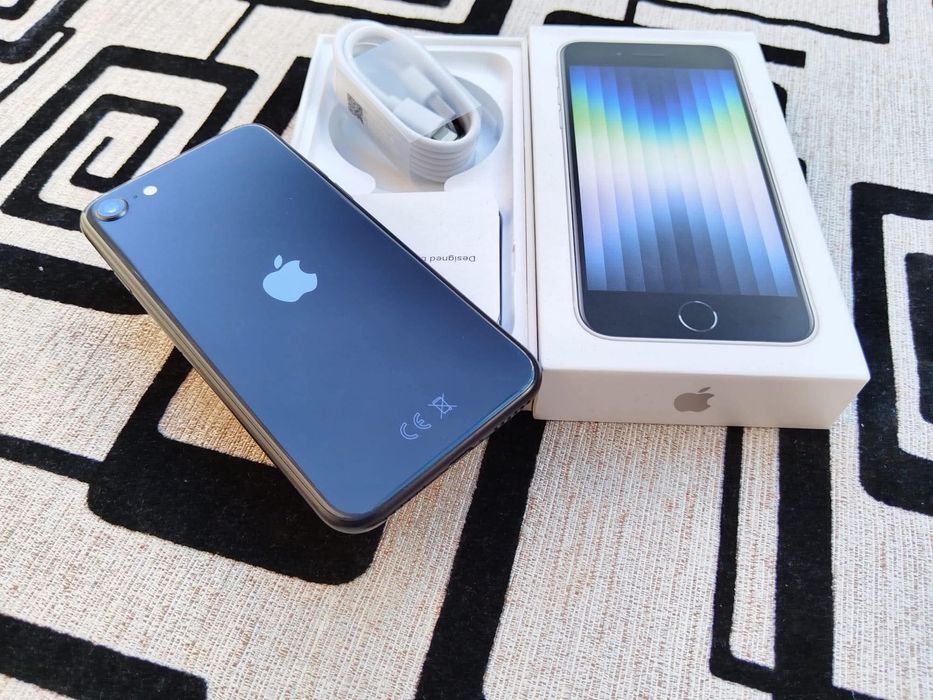 iPhone SE Black 64GB Battery100%