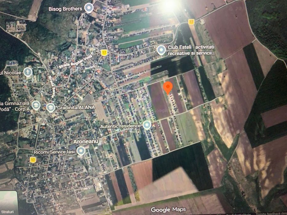 Teren intravilan aronianu