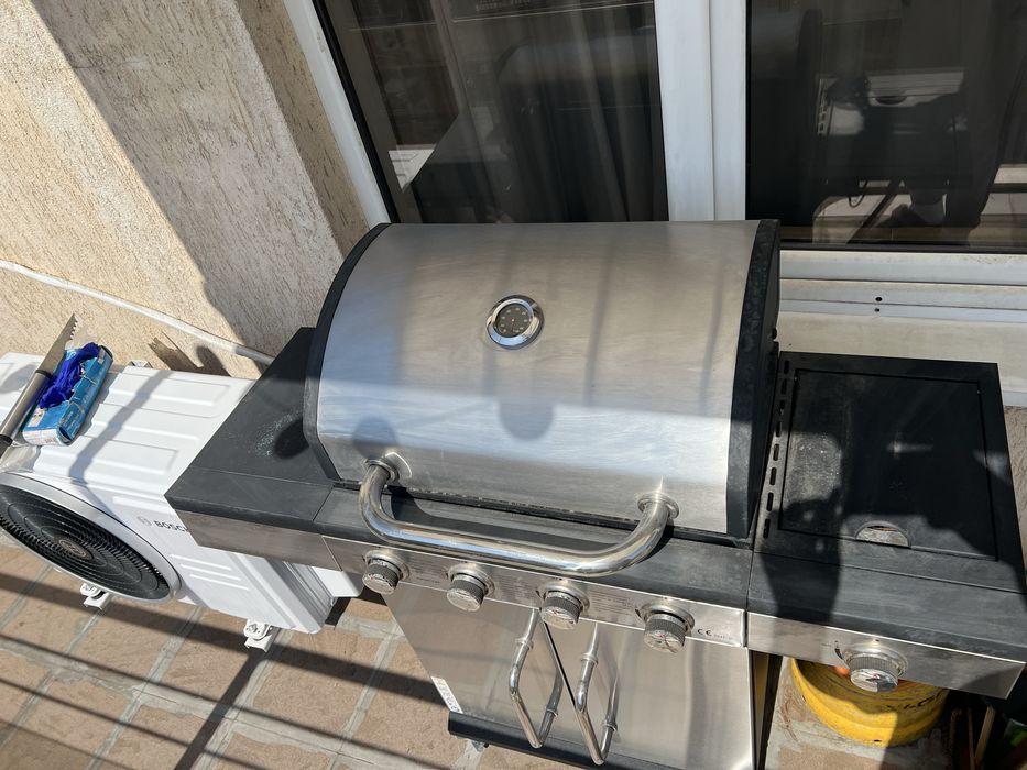 BBQ газово като ново
