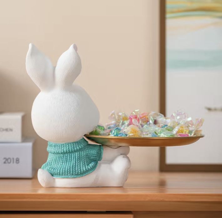 Зайчик декор с подставкой