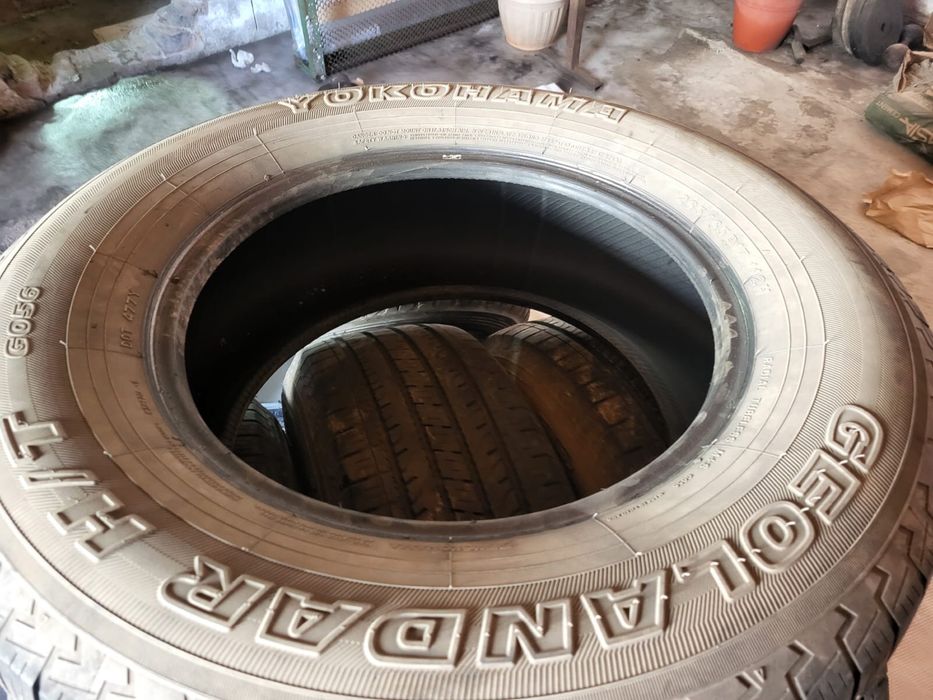 Продам шины с запаской от прадо 150