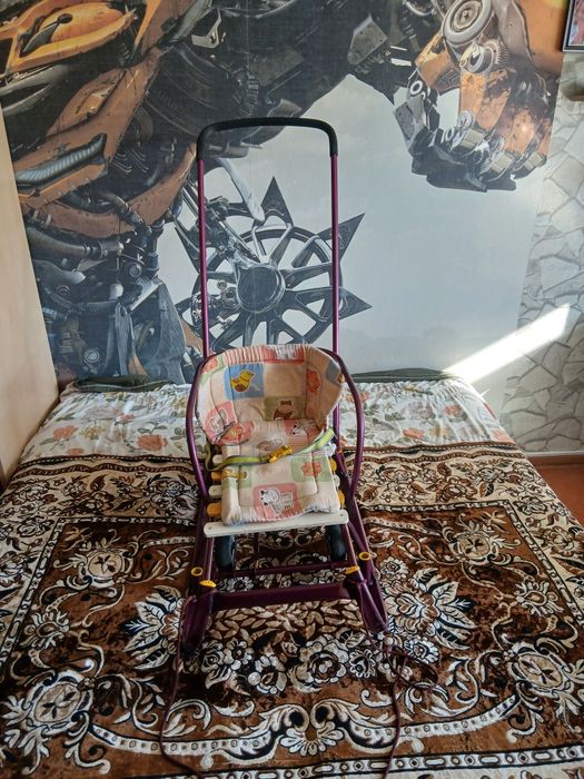 Санки на колёсиках