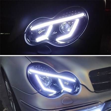 Фары LED для Mercedes w203