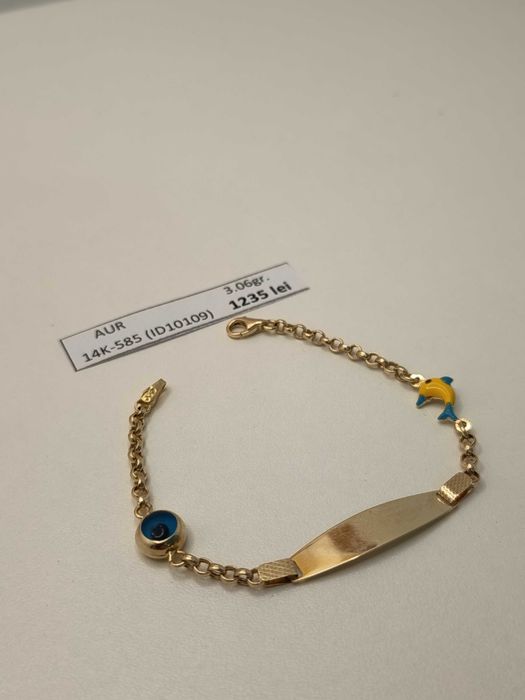 Bratara copii aur 14 Karate (3.06 grame) ID10109