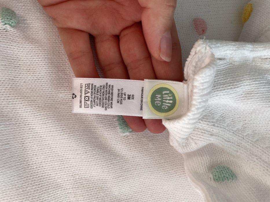 Бебешки гащеризон Little me, размер 3 месеца