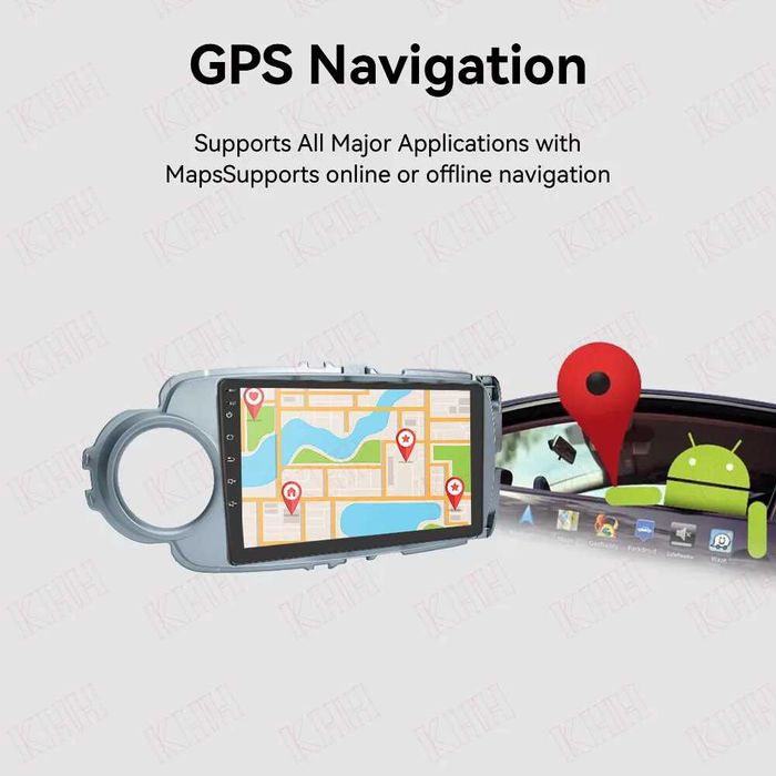 Мултимедия за Toyota Yaris Android Навигация Двоен дин плеър Yaris