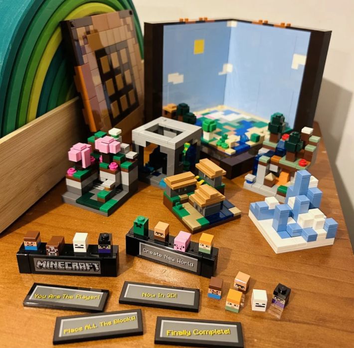 Лего Майнкрафт 1195шт