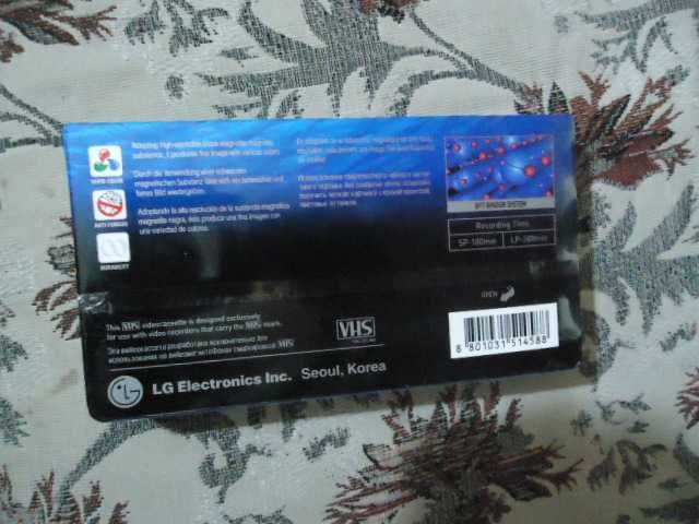 Новые видеокассеты LG для видеомагнитофонов