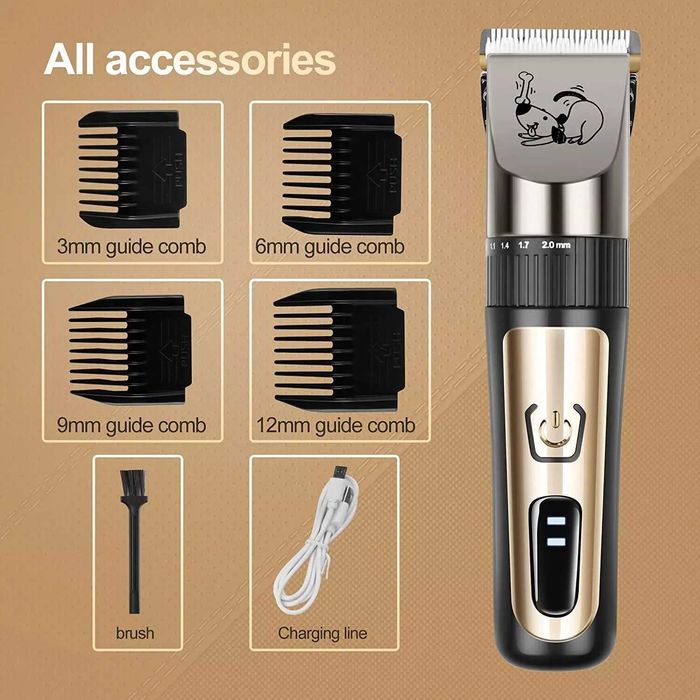 PET CLIPPERS Професионален тример за гъста козина за кучета