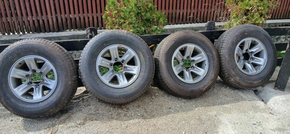 4 roti de nissan patrol iarna 265x70x16
