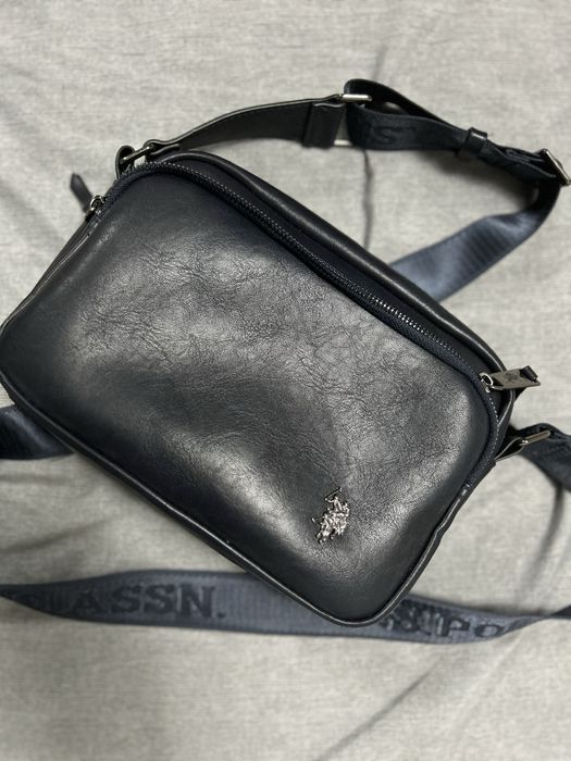 Мъжка кожена чанта Polo