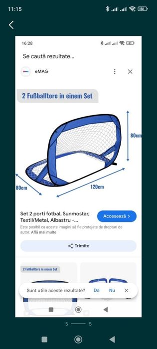 Două porți fotbal