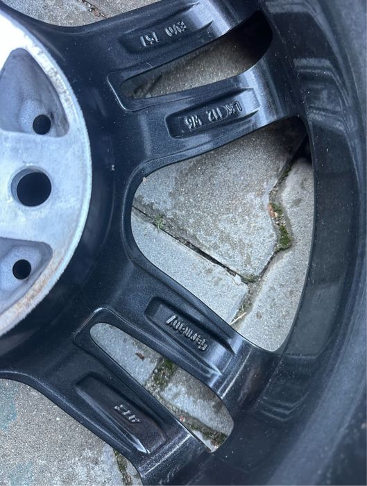 БМВ Алуминиеви джанти със зимни гуми