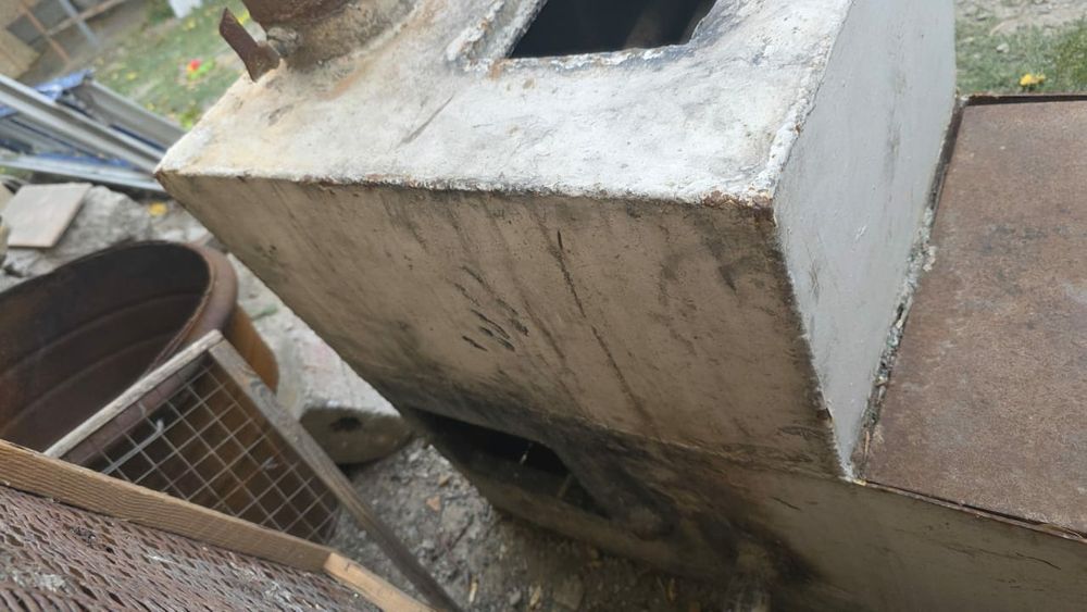 Печь отопительный под газ и уголь