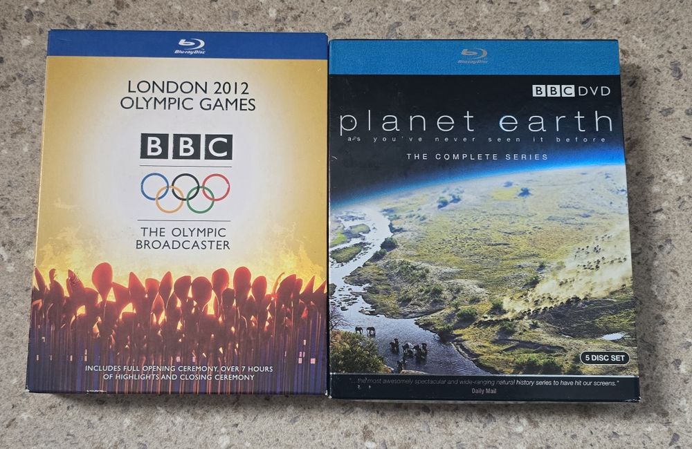 REZERVAT Lot 13 Blu-ray originale – Planet Earth BBC, Hobbit, Star Wars, Disney