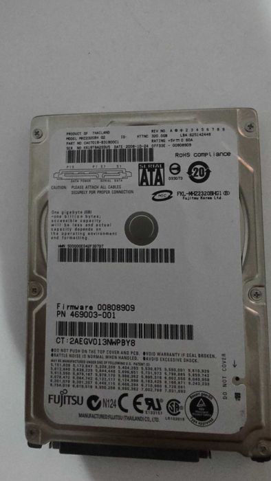 Hard disk Laptop 320 GB